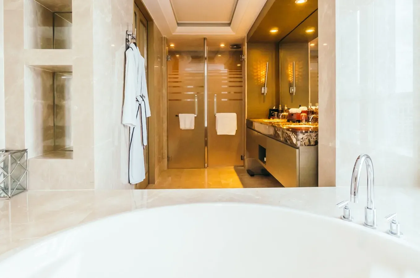 Luxury bathroom renovation