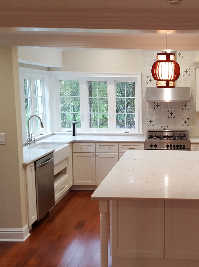 Kitchen cabinets and countertops